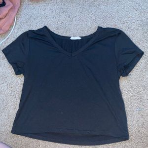 black tee